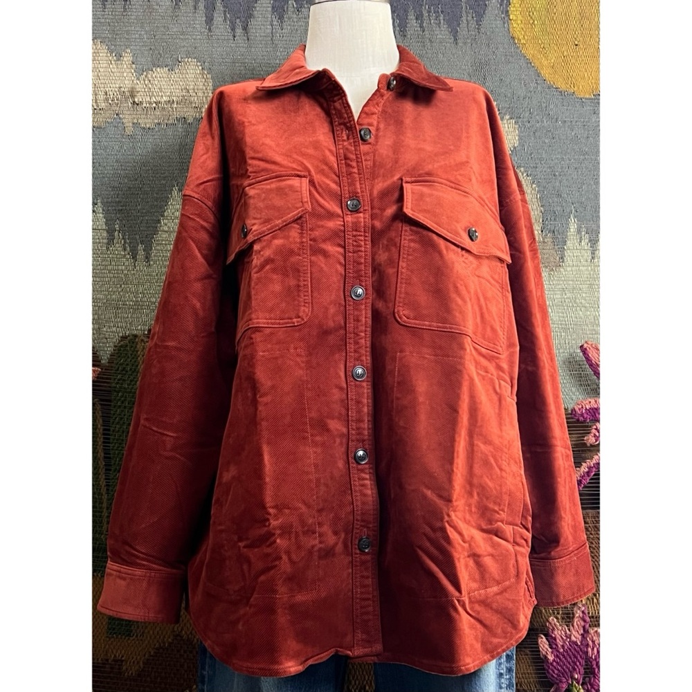 Madewell Oversized Corduroy Shirt Jacket XXL